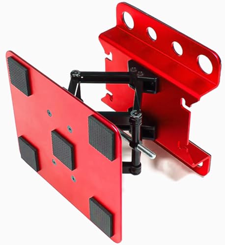 RC Car Work Stand Upgrade 1/8 1/10 1/12 Scale TRX4 Axial Redcat Losi RC Crawler Monster Truck Buggy，Aluminum Repair Workstation 360 Degree Rotation Lift Lower.