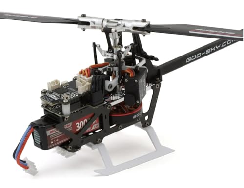 Goosky Legend S1 Electric Micro Aerobatic 3D 100 Size RC Helicopter | Dual Brushless Direct Drive & Flight Control Integrated ELRS Connector, Indoor/Outdoor RC Model For Beginners, Adults
