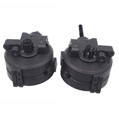 Vgoohobby Front & Rear Gear Box Housing Complete Set Drive & Diff Gear Compatible with HSP Redcat Himoto Volcano EPX 1/10 RC Car 94106 94107 94108 94111 94123 94170,Unassembled