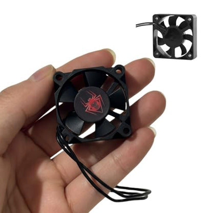 RC Motor Cooling Fan 25/30/35mm 28000RPM RC Cooling ESC Fans 6V-8.5V for 1/10 1/8 1/12 RC Car Truck Crawler, RC Motor Fan for 540 540 Brushed Motor & Brushless Motor Heat Sink Fans (30mm) - size: 30mm