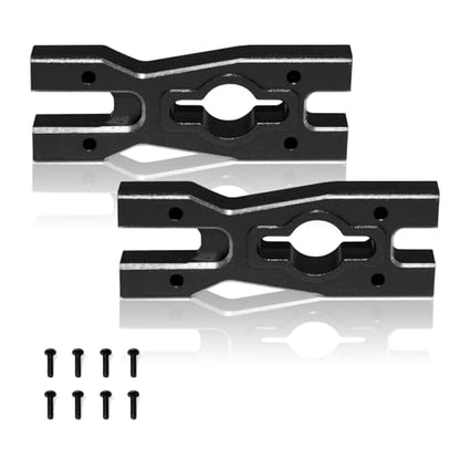 Aluminum Alloy Car Shell Fixed Seat RC Upgraded Parts for LOSI 1/18 Mini LMT 4X4 Brushed Monster Truck RTR-LOS01026 RC Car (Black) - color: Black