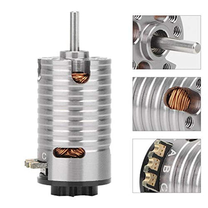 RC Motor, Rocket MINI-Z 7500KV 2Poles Brushless Motor for 1/24 1/28 RC Model Car