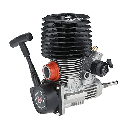 RC Car 1:8 Nitro Engine (Made in Taiwan) Blue SH 28 Engine M28-P3 4.57CC Pull Starter(SH28-B) - color: Sh28-b
