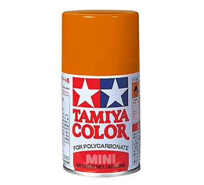 Tamiya 86061 PS-61 Metallic Orange Spray Paint, 100ml Spray Can