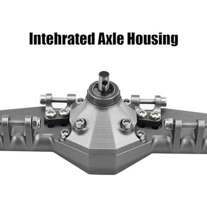 1/10 RC Crawler All Metal Front and Rear Portal Axle for Axial Capra 1.9 inch UTB AXI03004 Buggy F9 Wraith 90018 RR10 Upgrade Part (RD Front Rear Axle) - color: Rd Front Rear Axle