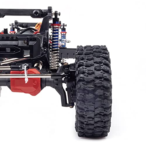 RC Axles Complete Nylon Front Rear Portal Axle with Differential Lock Kit for 1/10 RC Car Crawler TRX-4 Defender Bronco TRX4 Chassis DIY Upgrade Parts