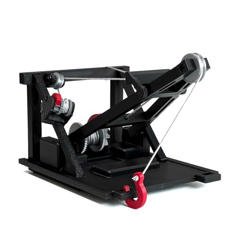 Wrecker Truck Bed Upgrade Parts for trx4m 1/18 Scale K10 / F-150 (No Vehicle Included) RC Truck Crawler (Black) - color: Black