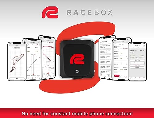 Mini S - Standalone GPS Based Performance Meter Box 25Hz - Car and Motorcycle Lap Timer and Drag Meter with Mobile App - Vehicle Racing Timing System