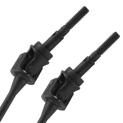 2Pcs ShareGoo Steel CVD Drive Shaft Dogbone Joint Universal Axle Set 92mm Compatible with 1/10 Axial Yeti Rock Racer EXO Terra RC Buggy #AX31135