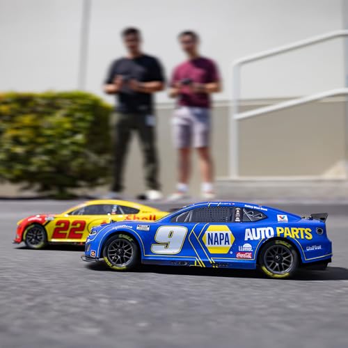 Losi 1/12 NASCAR RC Race Car Chase Elliott No. 9 2025 NAPA Chevrolet ZL1 2S AWD Brushed On-Road Battery & Charger Included Blue LOS1122509
