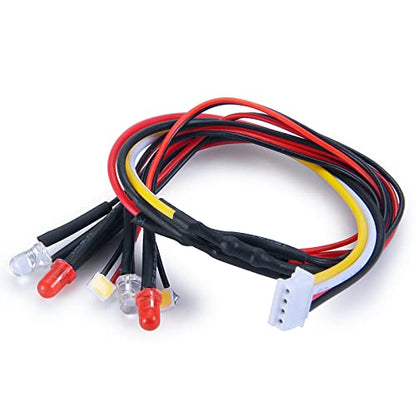 Front&Rear Light Headlight Taillight for Kyosho Mini Z 4x4 | 32521 1/24 Scale Wrangler RC LED Lamp Set