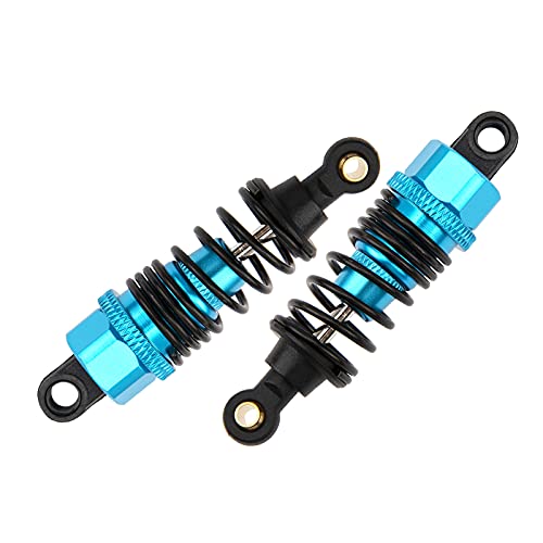 ShareGoo 4Pack Adjustable Shock Absorber Damper 68mm 102004 Compatible with HPI HSP Traxxas Losi Axial Tamiya Lightning EP 1/10 On-Road RC Drift Car (Blue) - color: Blue