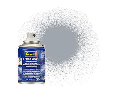 Revell Spray Color Acrylic Paint (Silver Metallic Finish)