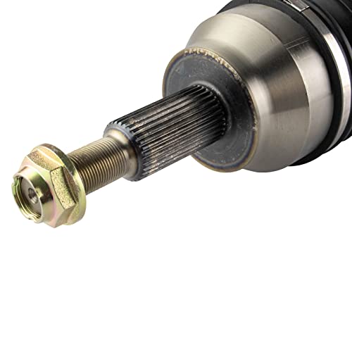 TRQ Front Left CV Axle Assembly Compatible with 11-22 Dodge Durango V6 3.6L AWD 11-21 Jeep Grand Cherokee V6 3.6L AWD with 1 Speed Transfer Case 22 Grand Cherokee WK 1 Speed Transfer Case - style: CSA80046