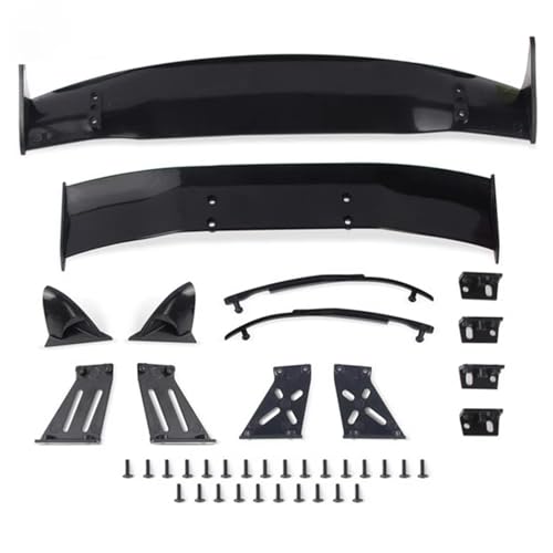 RC Car Accessories Compatible with 1/10 RC for Racing Drift Car Upgrade Parts Accessories for Universal Rear Wings Drift Road Body Spoiler Wing