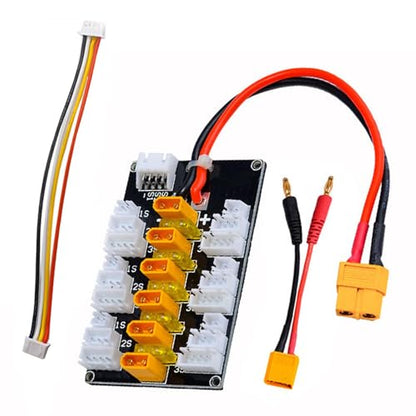 LiPo Battery Parallel Balance Charger Board 1-3S XT30 with Plug for IMAX B6 B6AC