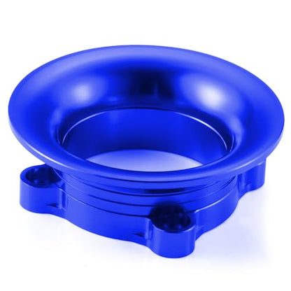 MORLORDY 25mm RC Car Cooling Fan Cover Air Inlet Channel for 1/10 Sakura D4 Drift Car Upgrade Part Upgrade Parts (Blue) - color: Blue