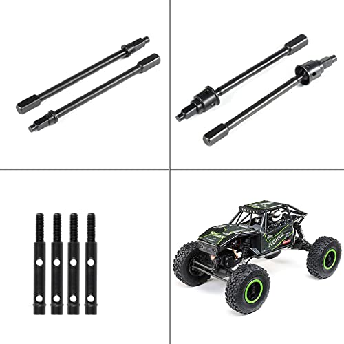 UTB18 RC Front & Rear Drive Shaft CVD Axle for Axial RC Crawler 1/18 UTB18 Capra Unlimited Trail Buggy RTR Upgrade Part (8pcs Drive Axles) - color: 8pcs Drive Axles