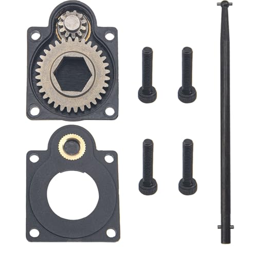 RC Electric Power Starter E-Start Backplate Nitro Engine Back Cover 11011 & 11003 Drill Starter Wand Power Starter Shaft Rod Pin End Kit for 1/8 1/10 Car HSP Vertex 16 18 21 Cxp Roto 70111