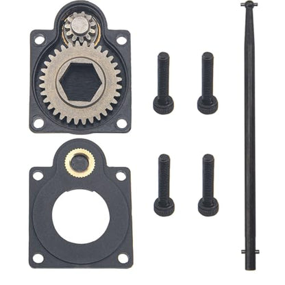 RC Electric Power Starter E-Start Backplate Nitro Engine Back Cover 11011 & 11003 Drill Starter Wand Power Starter Shaft Rod Pin End Kit for 1/8 1/10 Car HSP Vertex 16 18 21 Cxp Roto 70111