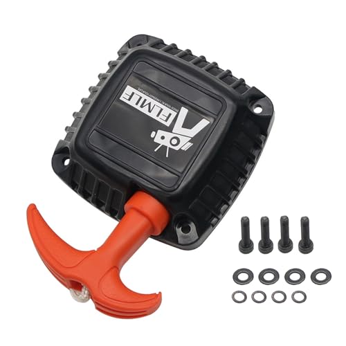 32CC 35CC 36CC Engine Easy-Start Dustproof Pull Starter (Orange) | for 1/5 HPI ROFUN ROVAN KM Baja LT FG GoPed RedCat Rc Parts - color: Orange