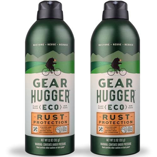 Rust Protection Spray, Plant-Based, No PTFE (11oz, 2-Pack) - size: 11 oz, Pack of 2