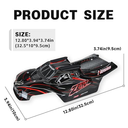 Hosim X05 RC Car Bodyshell HS-X5-CK01 Accessory Spare Parts for 1:10 High Speed Large RC Truck