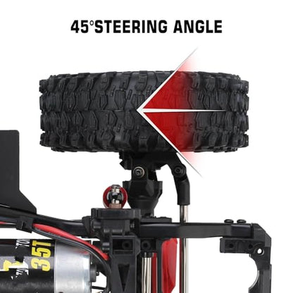 RC Complete Axle for TRX-4 1/10 RC Crawler Car Upgrade Parts rc Front Rear Axle Set Portal Assembly(Rear Axle) - size: Rear Axle