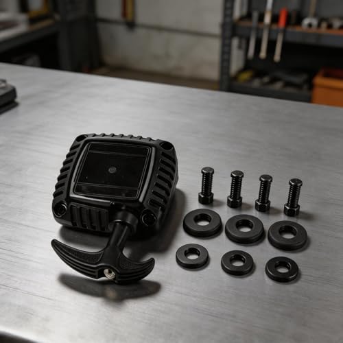 Pull Starter For HPI for baja 5B 5T RC Car, Compatible With Rovan Losi 23Cc-32cc 1/5 Scale for nitro Gas Engines, Black