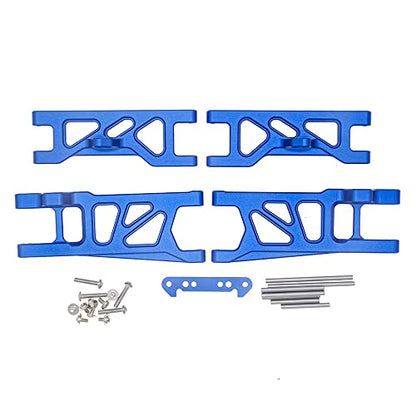 4Pcs Aluminum Front & Rear Suspension A Arms Set for 1/10 ECX 2WD Series RC Car Upgrade Parts-Replacement of ECX1018，ECX1019