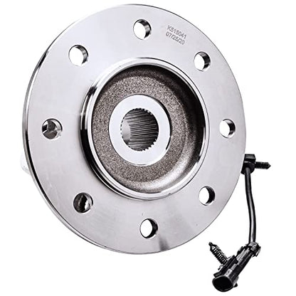 Detroit Axle - 4WD Front CV Axle Kit for Chevy GMC K1500 K2500 Suburban | K3500, CV Axle Shaft Wheel Bearing Hub Assembly 1997 1998 1999 Replacement - size: 2WX34494/Pair