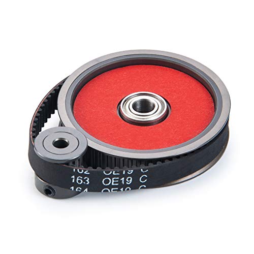 Que-T RC Car Belt Drive Transmission Gears System for 1:10 Axial SCX10 90046 Upgrade Parts (for 3.17mm Motor Gear) - size: for 3.17mm Motor Gear