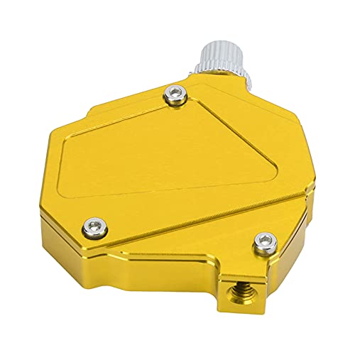 BRRNOO Clutch, Aluminum Alloy Clutch Box Aluminium Alloy Universal Modification Brake for Motorcycles and ATVs (Gold) - color: Gold