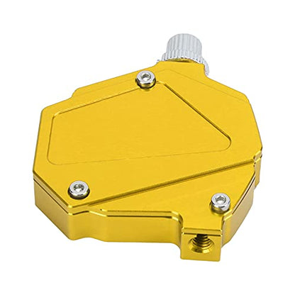 BRRNOO Clutch, Aluminum Alloy Clutch Box Aluminium Alloy Universal Modification Brake for Motorcycles and ATVs (Gold) - color: Gold