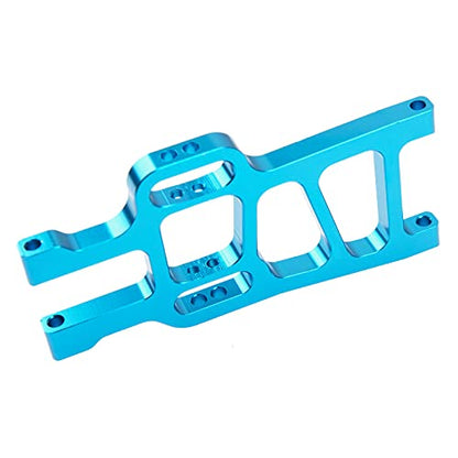 Metal Front Lower Suspension Arm Upgrade Part 08005 Compatible with Redcat Racing HSP 94111 1/10 RC Car Truck (Blue) - color: Blue