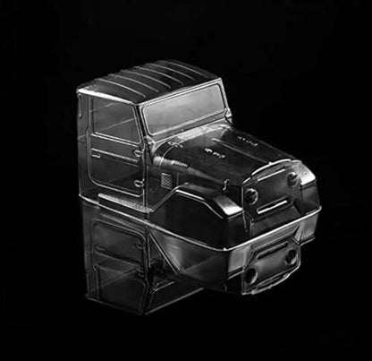 1/10 Scale 1965 FJ40 Truck Cab PC Clear Body for RC Rigs Crawler Axial SCX10 TRX4 YIKONG 4102 RGT 86100 Redcat GEN8
