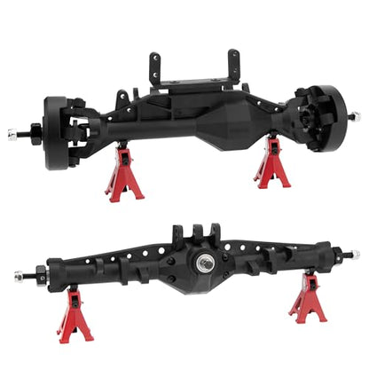 MEUS RACING 1/10 Nylon ISO Stright Axles with Front Axle Counterweight for Axial Capra II SCX10 II and Other DIY 1/10 RC Crawler (AR44/AR45 Wheel Distance 194MM) - style: AR44/AR45 Wheel Distance 194MM