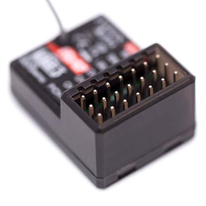 GoolRC Flysky FGr4P Receiver, 2.4GHz 4CH AFHDS 3 Remote Control Receiver PWM/PPM/I.Bus/S.Bus Output Compatible with Flysky Noble NB4+ NB4 Pro+ PL18 RC Transmitter for RC Car Boat