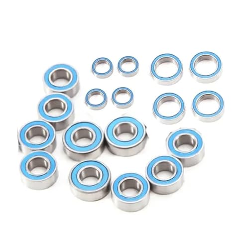 RC Car Repair Kit for Tamiya for DT-04 for Fighter for Nxgen 1/10 Rc Model Car 18Pcs Sealed Bearing Kit Full Rubber Seal Upgrade Set Parts