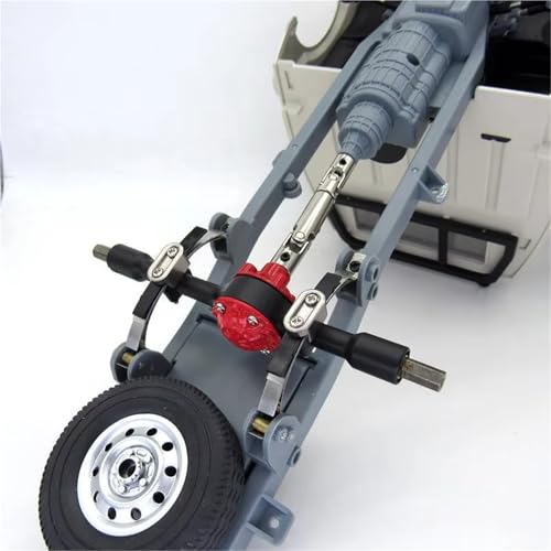 RC Car Assortment for WPL D12 B14 B24 B16 B36 RC Truck Car Upgrade Parts Accessories 2Pcs Steel Shock Absorber for Leaf Springs Suspension