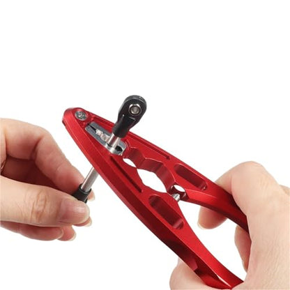 for 1/10 1Pcs Aluminum Pliers Ball Joint Assembly Disassembly Tool Shock Body Shaft Holder RC Crawler Car Boats Drones Built Rc Parts - color: Blue