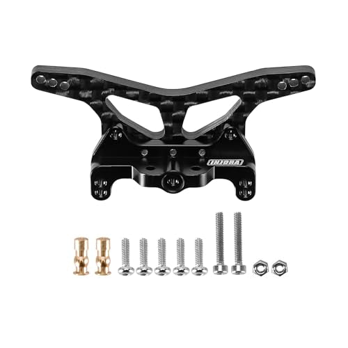 INJORA Carbon Shock Towers and Aluminum Oil Shocks for Losi Micro-B/Micro-T