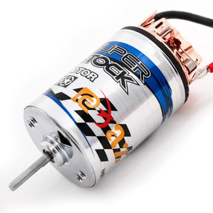 RC Motor 550 28T Brushed Motor Waterproof Stainless Steel Shell Brushed Motor Climbing Car Large Torque Motor Replacement for Slash TRX4 TRX6 G63 ARRMA AXIAL - size: 28 T