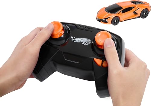 Hot Wheels RC 1:64 Scale Lamborghini Revuelto, Remote-Control Toy Car