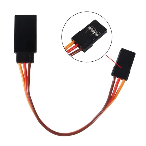 5PCS 1000mm Servo Extension Cable 3-Pin Male to Female 30 Core Lead Wire Cable Connectors Control Board Remote - 100CM