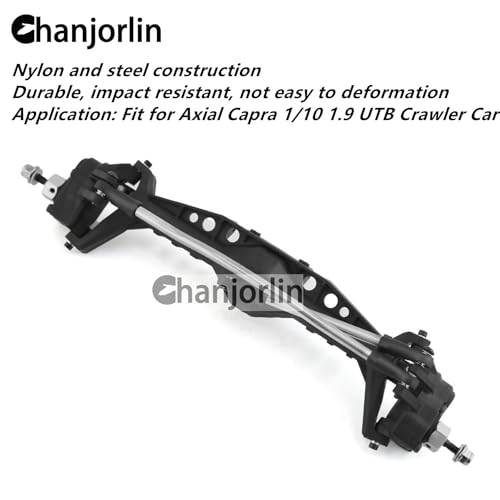 1/10 RC Crawler Car Front and Rear Currie F9 Portal Axle Set Assemble Compatible with 1:10 Scale RC Crawler Car Axial Capra UTB10 1.9 UTB Upgrade Parts (Front And Rear Axle Set) - color: Front and Rear Axle Set