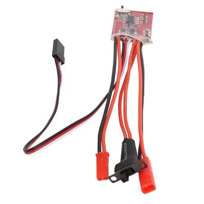 RC ESC Controller, Brushed ESC Speed Controller with Brake 30A Brushed Speed for 1/32 1/24 1/18 Car