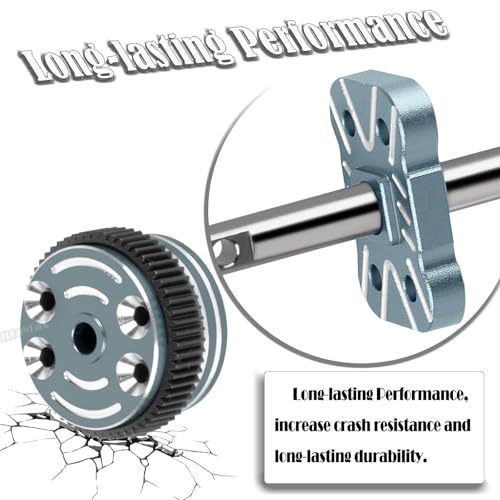 RC Differential Locker Spool Diff Case Mounts & Differential Case Upgrades Part for 1/10 Slash 2WD VXL/Stampede 2WD VXL XL-5/Rustler 2WD VXL XL-5/Bandit 2WD VXL,Titanium - color: Titanium - (Upgrades Part)