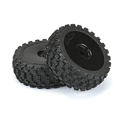 Pro-line Racing Badlands MX M2 18 Buggy MTD Black Wheels F/R PRO906741 RC Tire