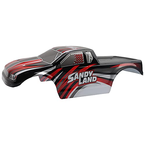 9300 RC Car Shell Body Cover PX9300-23 Accessories Spare Parts for 1:18 9300 9304 RC Cars (Red) - color: Red